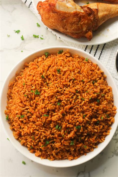 Nigerian Jollof Rice - Immaculate Bites