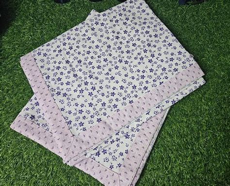 Buy PRISCILLA 220 TC 100% Pure Cotton Skin Friendly Single Bed ...