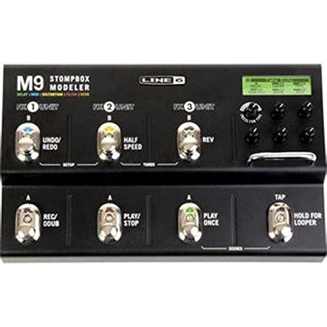 Line 6 M9 Stompbox Modeler Guitar Multi Effects Pedal : Amazon.in ...