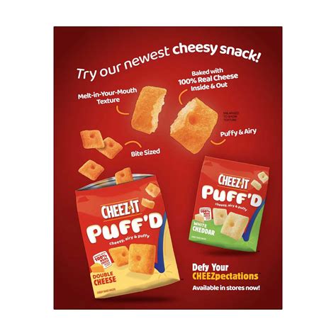Buy Cheez-It, Hot & Spicy Cheese Baked Snack Crackers, 7 oz from Dollar ...
