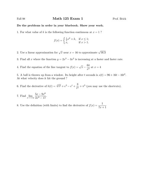 Image result for Linear Approximation Worksheet