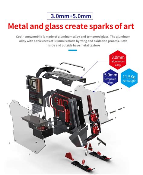 Image result for Tempered Glass Computer Case