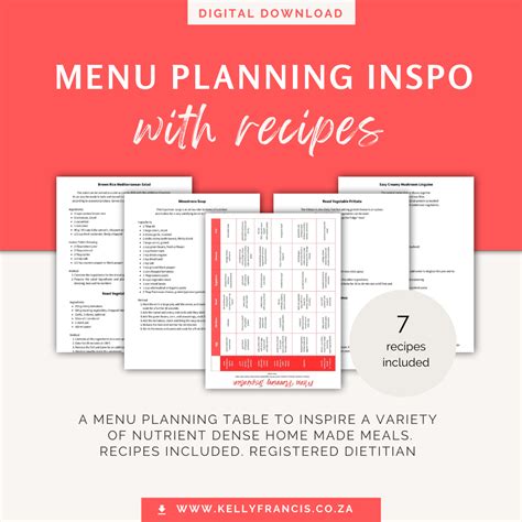 Menu Planning 的图像结果
