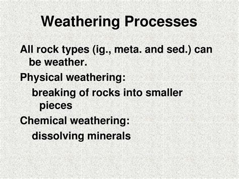 Weathering Processes 的图像结果