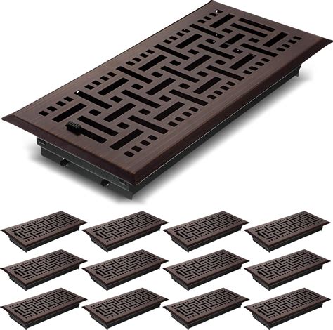 Amazon.com: Hosuly Floor Vent Covers Heavy Duty Floor Register Metal ...