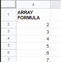 Array Formula Google Sheets 的图像结果