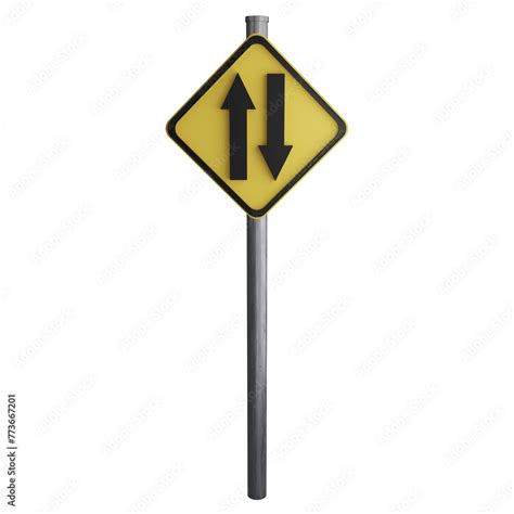 Image result for 2-Way Sign Without Text