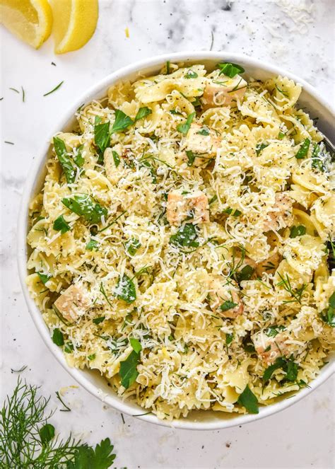 Chicken lemon pasta salad – Artofit