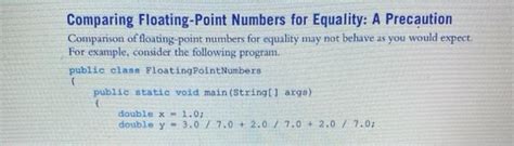 Image result for Comparing Floating Point Numbers
