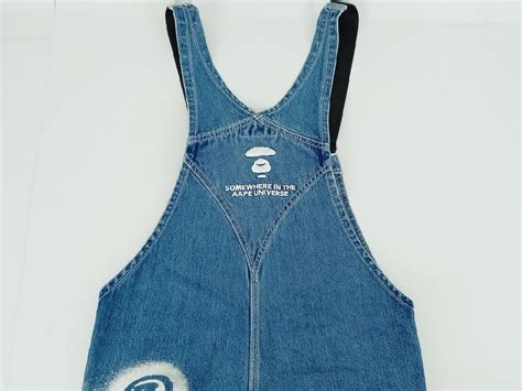 [12B-610-007-1] AAPE BY A BATHING APE ア ベイシング エイプ オーバーオール AAPPTM6699 ...