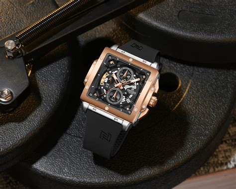 Naviforce NF8064 Elegant Square Silver-Black dial Analog watch – Alix Store