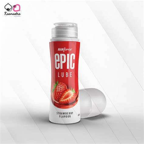 Buy ManForce Epic Lube - Strawberry Flavour – Kaamastra