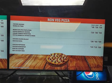 Menu at Domino's Pizza, Kolkata, No 31