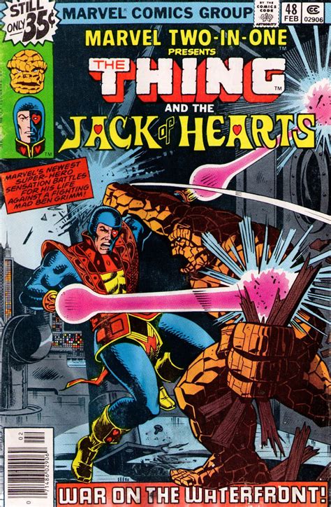 Jack-of-Hearts (with the Thing in Marvel Two-in-One) | Historietas ...