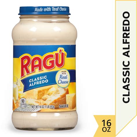 Ragu Classic Alfredo Sauce, 16 oz. - Walmart.com - Walmart.com