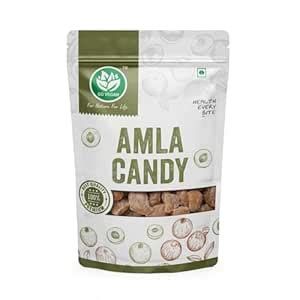 Go Vegan Tangy & Sweet Dried Amla Candy 500 grams Indian Gooseberry ...