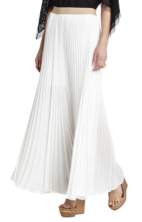 Pleated Casual Maxi Skirts at Margaret Bower blog