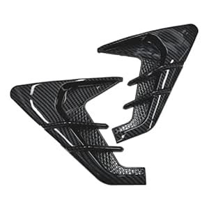 Automaze Car SUVs Universal Fender Side Vents Decorative Air Flow ...