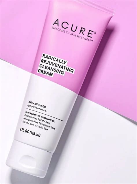 Buy Acure Radically Rejuvenating Cleansing Cream - Foaming Creamy ...