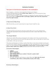 Image result for Marketplace Simulation Tips