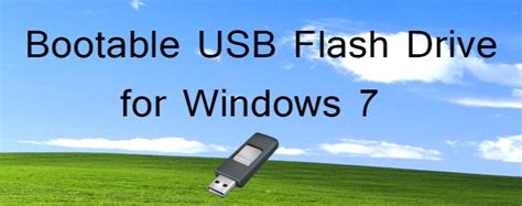 Bootable USB for Windows 7 的图像结果