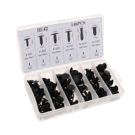 Swap International Fender Clips Fastener Rivet Clips Nylon Bumper ...