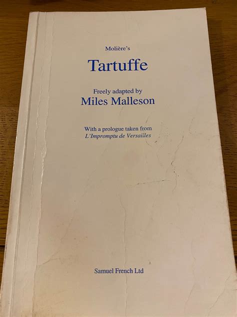 TARTUFFE by Moliere, adapted by Miles Malleson – Theatre Plays