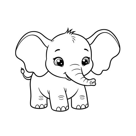 55 gratis elefantfargeleggingssider: Unik fargeleggingssamling