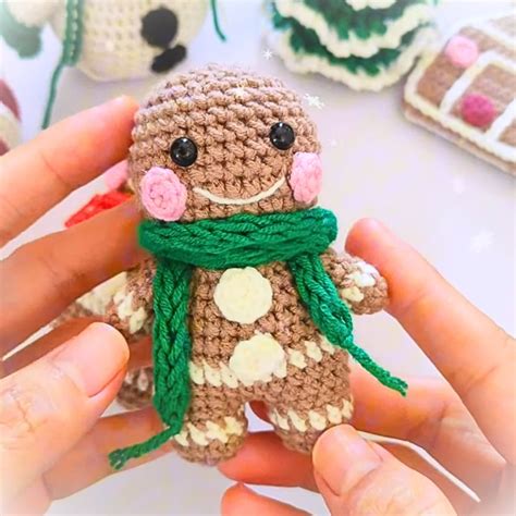 Image result for Crochet Gingerbread Man Tutorial