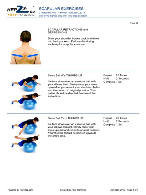 Image result for Scapular Dysfunction Exercises