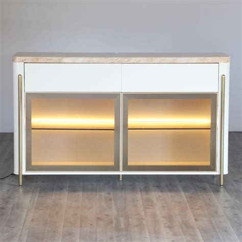 Buy Paris Faux-Marble Top Sideboard from Home Centre at just INR 99995.0