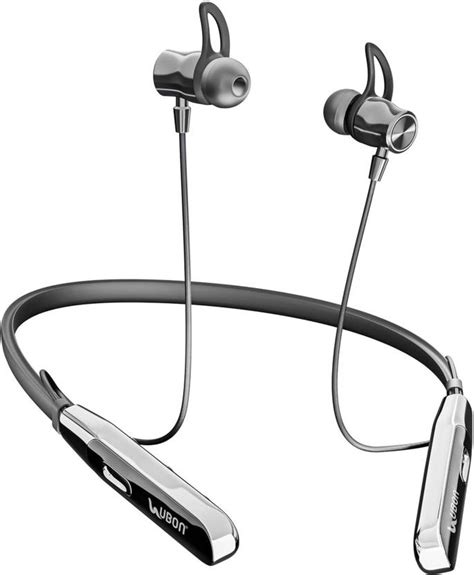 BroNy CL50 Bluetooth Neckband with 50hrs Playtime, Magnetic Switch, Low ...