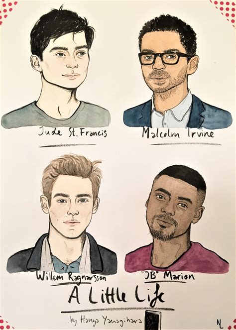 A Little Life Characters Race - Printable Word Searches