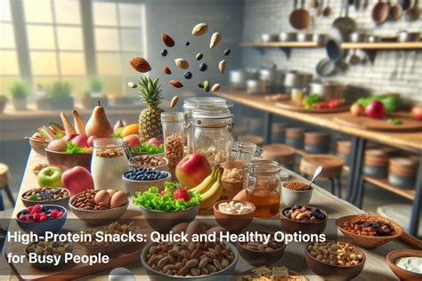 High-Protein Snacks for Busy Lifestyles