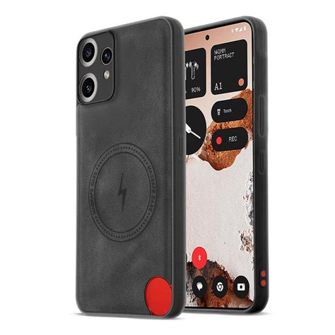 Refined PU Leather Case for CMF Nothing Phone 2 Pro