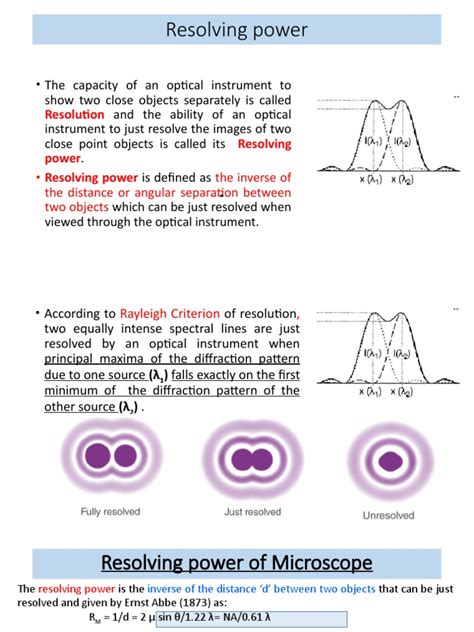 Brightfield Microscope Resolving Power 的图像结果
