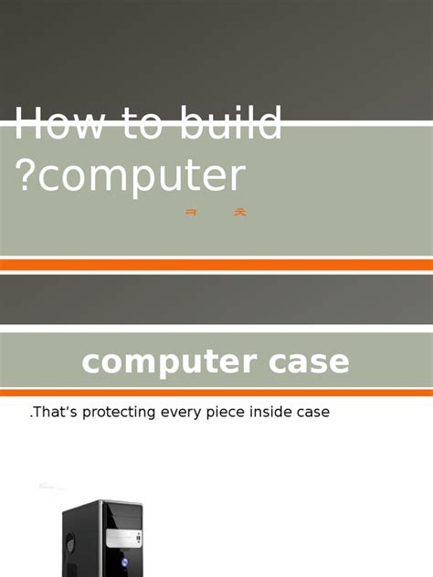 Image result for Build a Computer Book