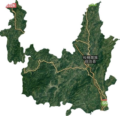 松桃苗族自治县高清卫星地图,松桃苗族自治县高清谷歌卫星地图