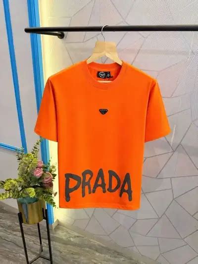 Buy Prada Drop Shoulder T-Shirt | Premium Oversized Tee