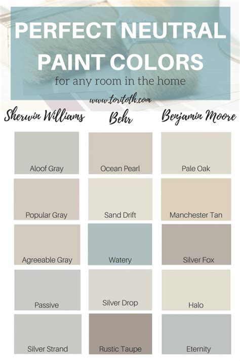 Image result for Neutral Paint Color Schemes