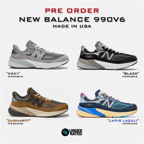 {พรีออเดอร์} รองเท้า New Balance 990v6 Grey, Black, Cream, Grey Day ...