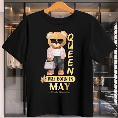 Queen Was Born In May T-Shirt | Printedcult