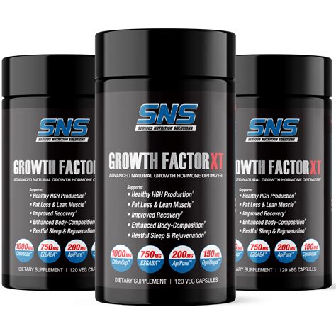 Growth Factor XT - 3 Bottles | Serious Nutrition Solutions