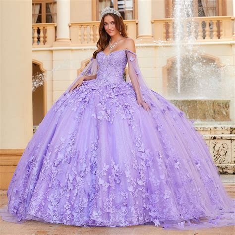 Purple Quinceanera Dress With Butterflies at Emma Gillies blog