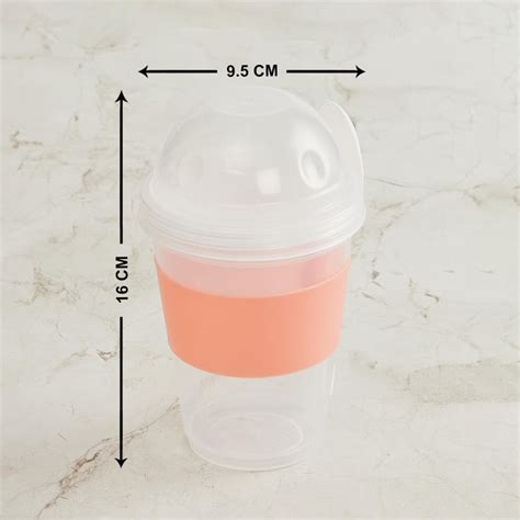 Buy Bakers Pride Yoghurt Carrier with Spoon - 470ml from Home Centre at ...