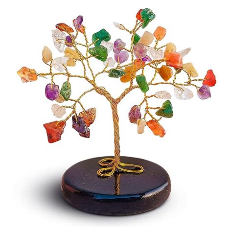 Buy Crystal Tree - Seven Chakra Tree - Car Dashboard Accessories ...
