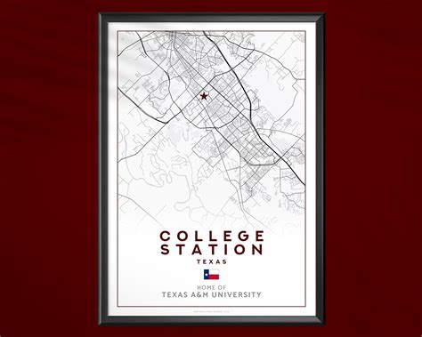 Tamu Campus Map Printable