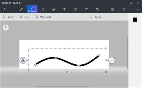 Image result for Paint Program Curve Text
