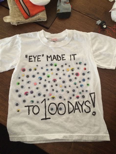 Michael's 100 Days shirt | School shirts diy, 100th day of school ...
