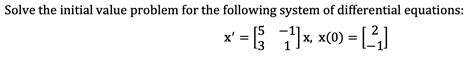 Image result for Initial Value Problem Differential Equations